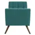 Vestry Medium Upholstered Fabric Bench In Teal by Modway Furniture
