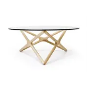 Sean Dix Cross Coffee Table-American Ash by Aeon Furniture
