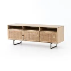 CARMEL MEDIA CONSOLE-NATURAL MANGO by FOUR HANDS