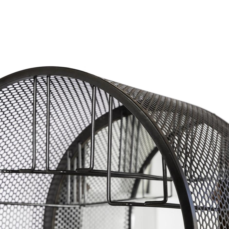 Roswell 23" Width Iron and Mango Wood Bar Counter by Home Trends & Design