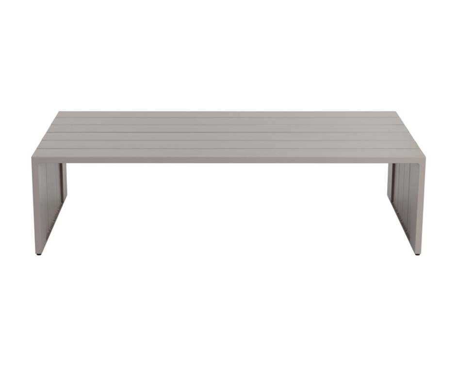 VERIN COFFEE TABLE - GREIGE by Sunpan