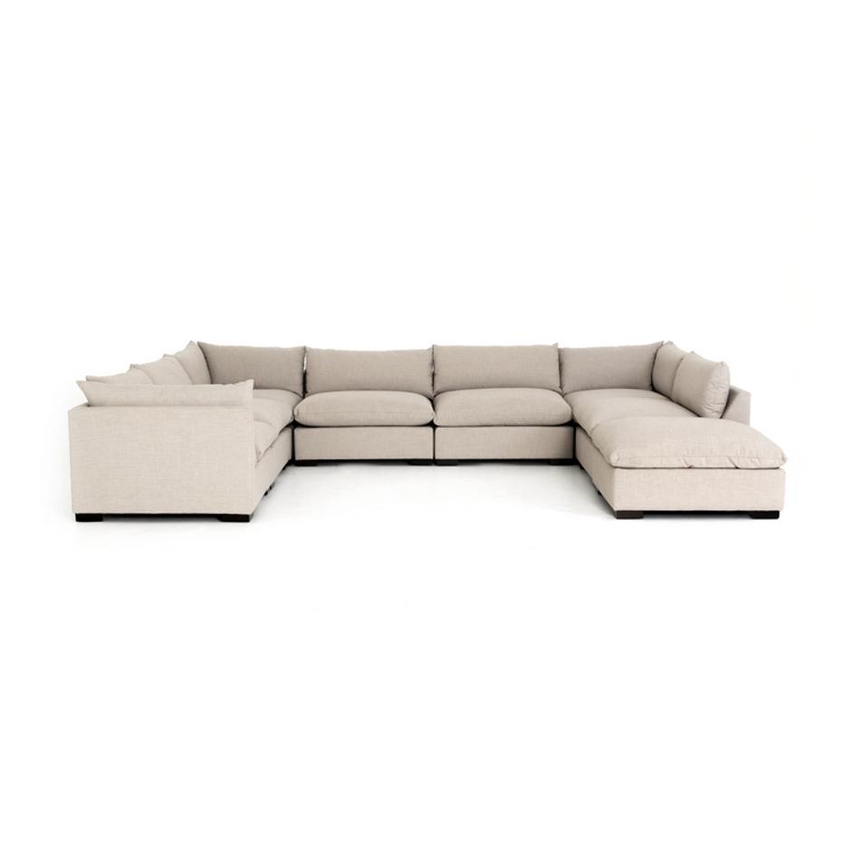 Westwood 7-Pc Sectional W/ Ottoman-Bm by FOUR HANDS