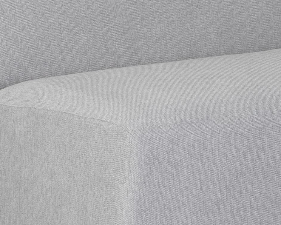 JACLYN MODULAR - RIGHT ARMCHAIR - EGYPT LIGHT GREY / DANNY MEDIUM GREY by Sunpan