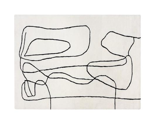 TILDA HAND-TUFTED RUG - IVORY / CHARCOAL - 9' X 12' by Sunpan