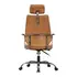 EXECUTIVE Industrial SWIVEL OFFICE CHAIR COGNAC by Moes Home