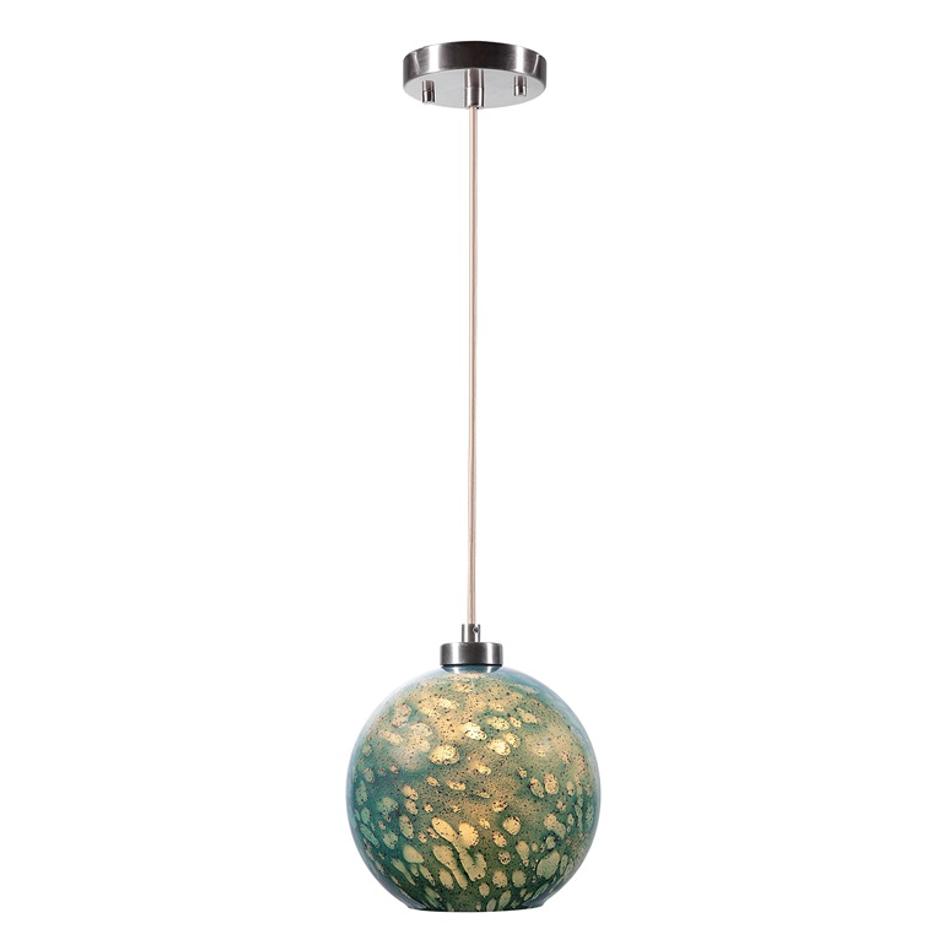 Gemblue 1 Light Pendant by Uttermost