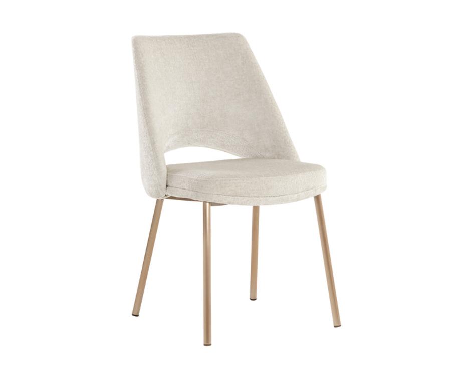 RADELLA DINING CHAIR - BERGEN TAUPE by Sunpan