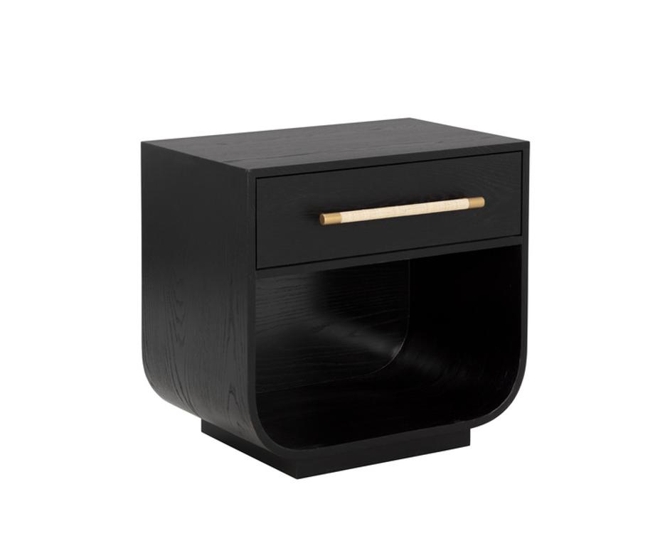 TARRANT NIGHTSTAND - BLACK by Sunpan