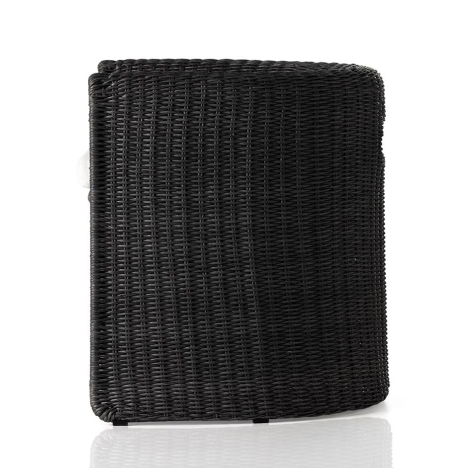 Tucson Outdoor Dining Armchair In Coal by FOUR HANDS