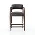 Tyler Counter Stool-Chaps Ebony by FOUR HANDS