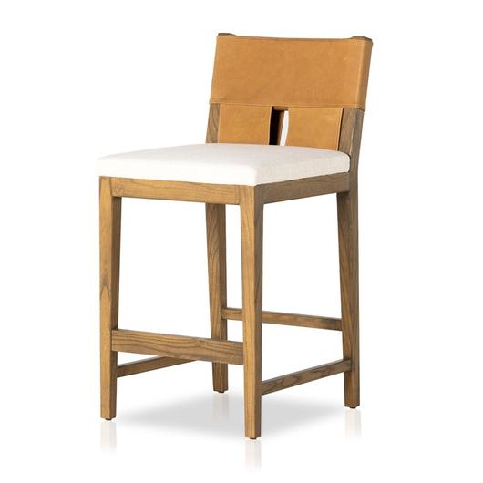 Sem Bar + Counter Stool - Halcyon Ivory by Four Hands