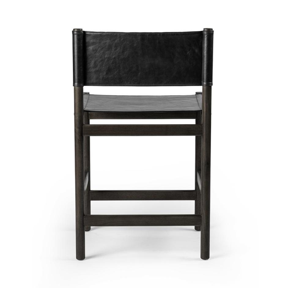 Kena Stool In Sonoma Black In Counter by FOUR HANDS