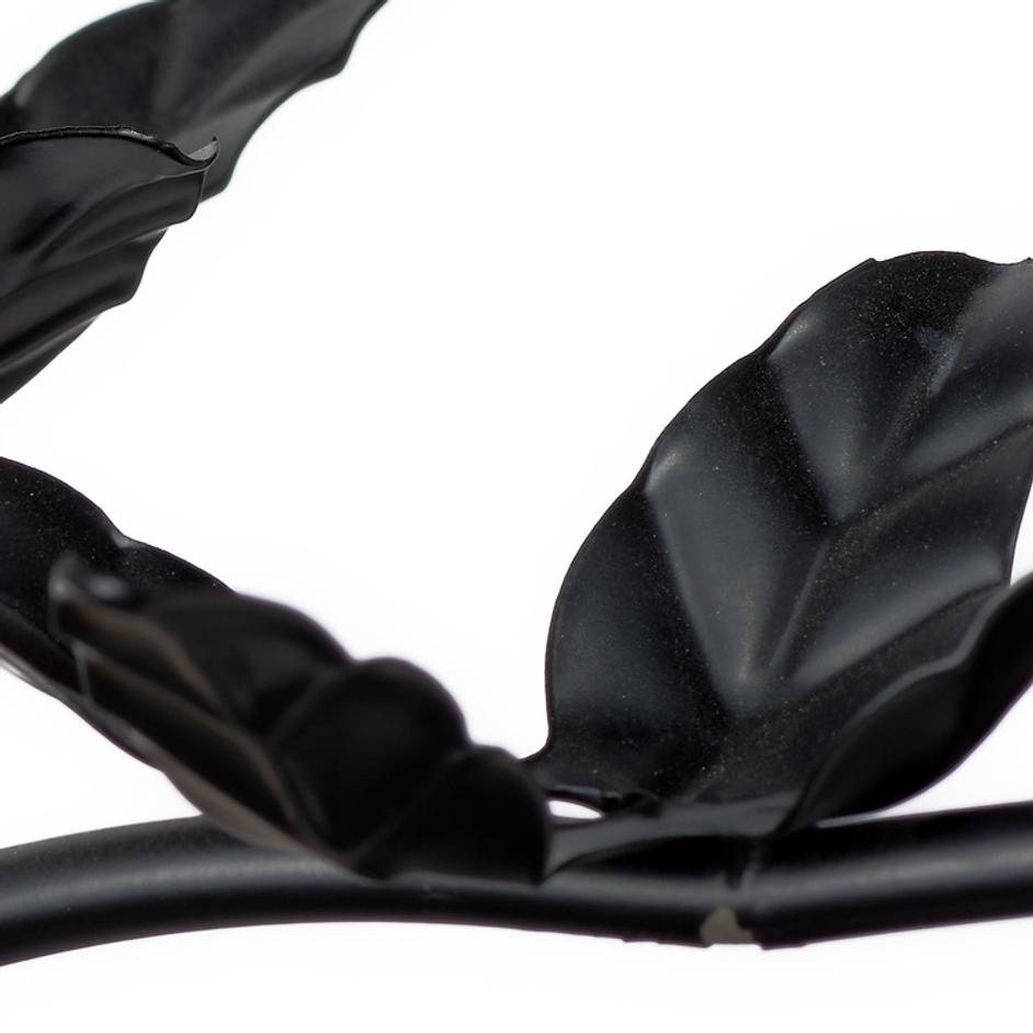 Blooming Iron 6-Light Chandelier, Black by Jamie Young