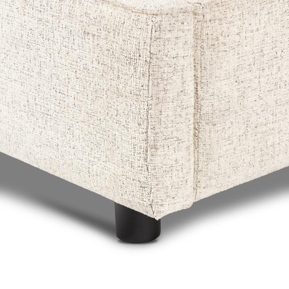 Aidan Bed In Plushtone Linen In Queen by FOUR HANDS