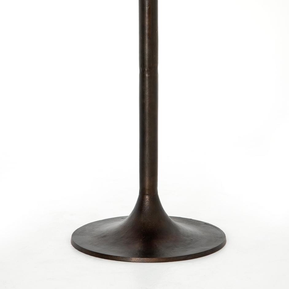 Simone Bar Table-Antique Rust by FOUR HANDS