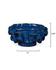  Helios Ceramic Decorative Bowl, Blue by Jamie Young