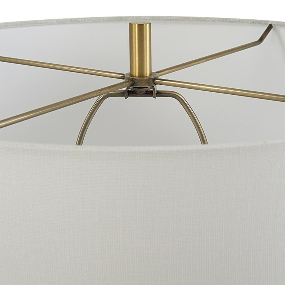 Window Pane White Table Lamp by Uttermost