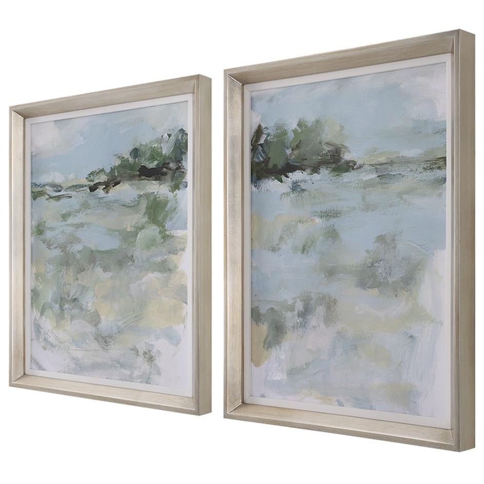 Far Away View Framed Prints, Set/2 by Uttermost