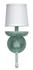 Concord Wall Sconce, Green Plaster by Jamie Young