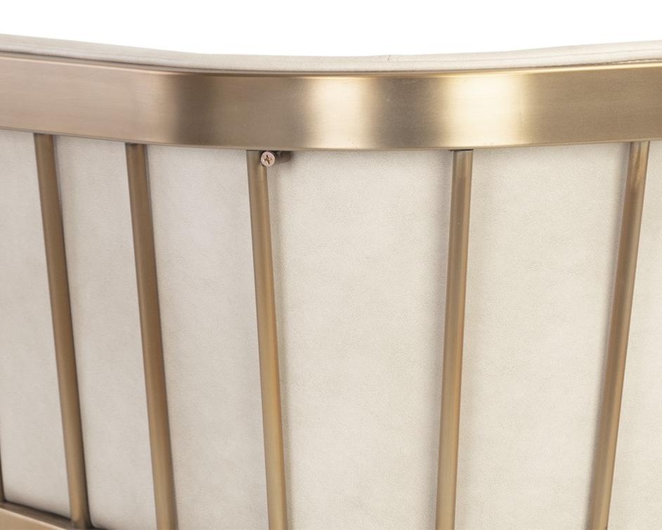 Caily Lounge Chair - Bravo Cream by Sunpan