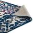 Burket Primrose Ornate Floral Lattice 8X10 Indoor/Outdoor Area Rug In Ivory,Dark Blue,Multicolored by Modway Furniture