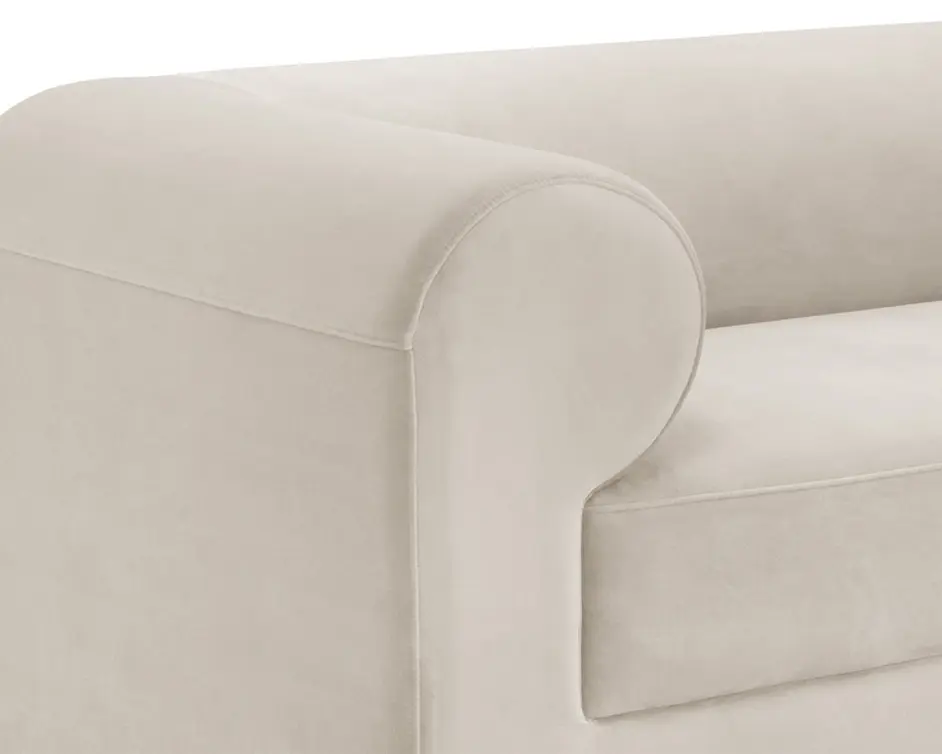 IONIC SOFA - MEG TAUPE by Sunpan