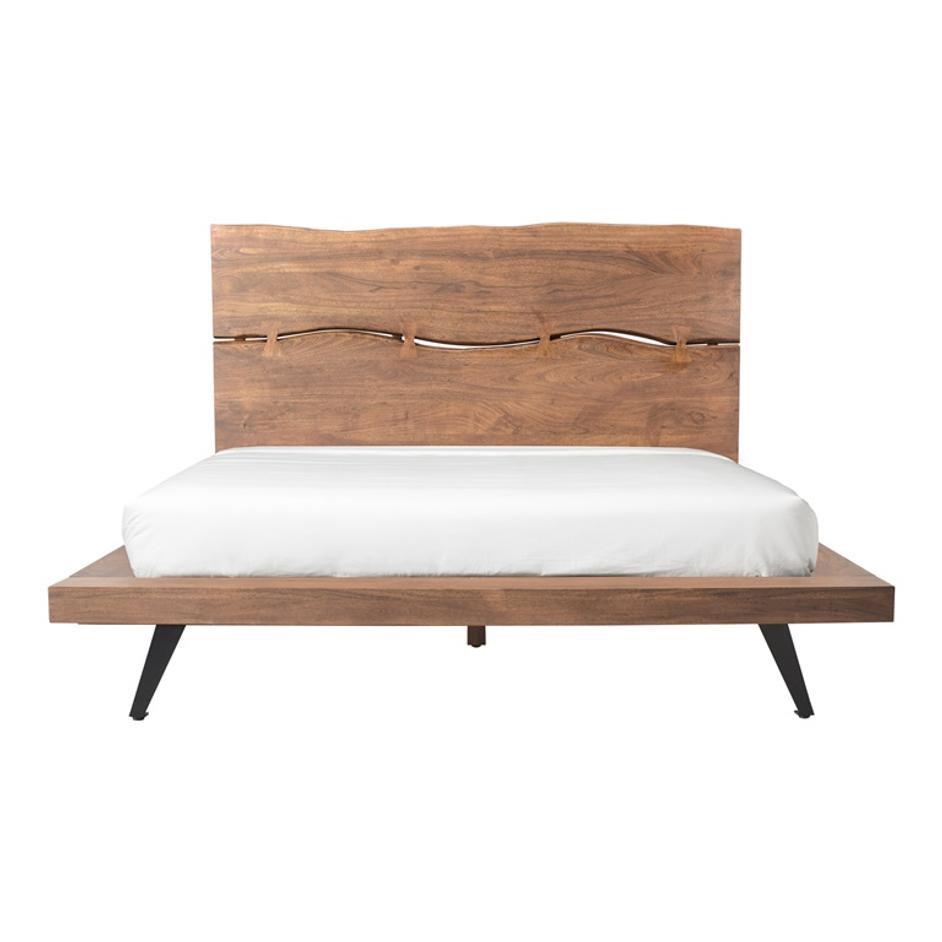 MADAGASCAR PLATFORM BED QUEEN by Moes Home