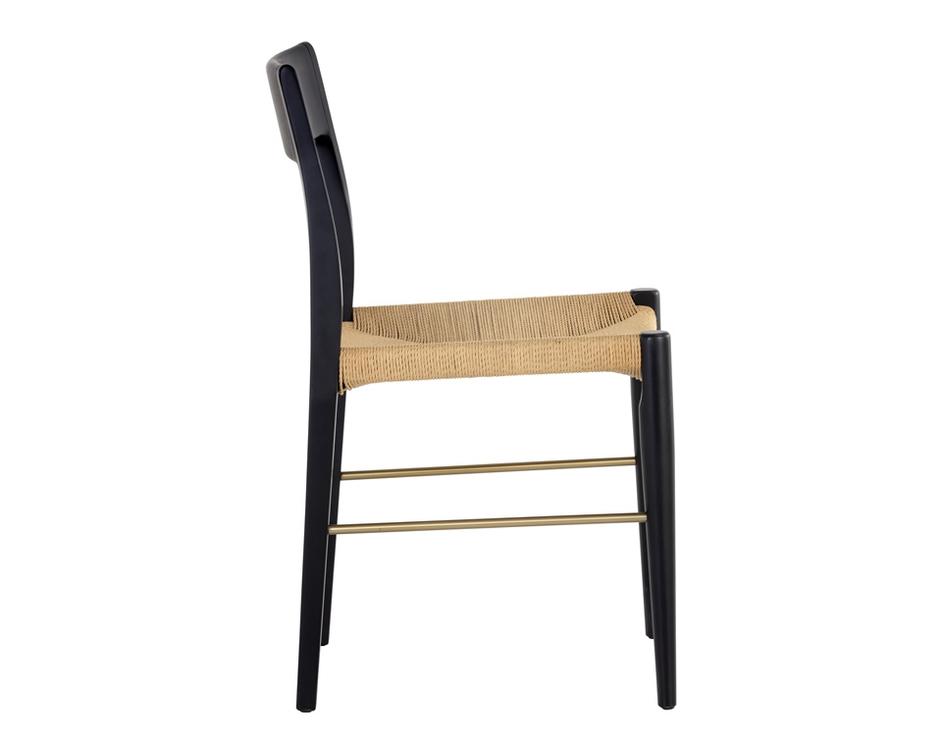 Bondi Dining Chair - Black by Sunpan