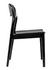 Weller Sungkai/Mindi Chair in Charcoal Black by Noir Furniture