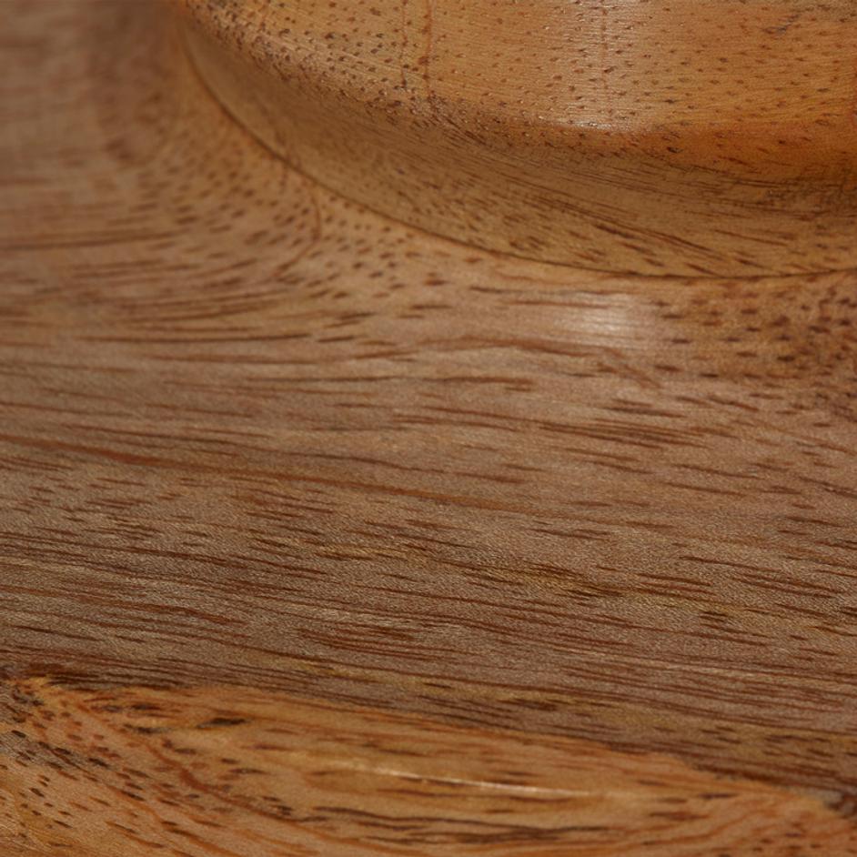 Revolution Wood Table Lamp with Linen Shade, Natural by Jamie Young