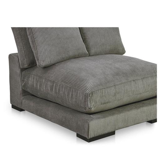 Plunge Slipper Chair Charcoal by Moes Home