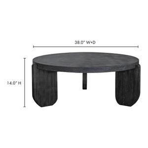WUNDER COFFEE TABLE BLACK by Moes Home