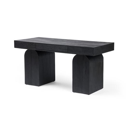 Keane Desk In Black Elm by FOUR HANDS