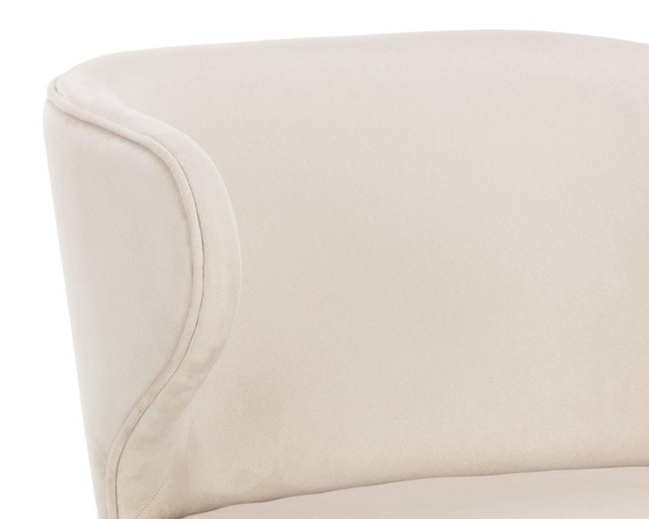 SIMONE SWIVEL DINING CHAIR - CASABLANCA CLOUD by Sunpan