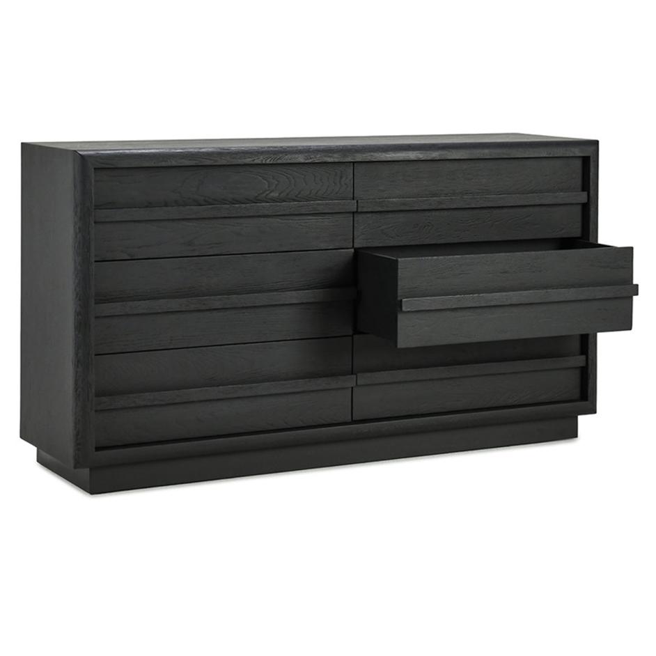 Sedona 6Dwr Dresser Black by Classic Home