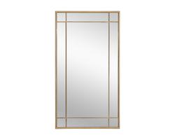 Pasadena Floor Mirror - Brass by Sunpan