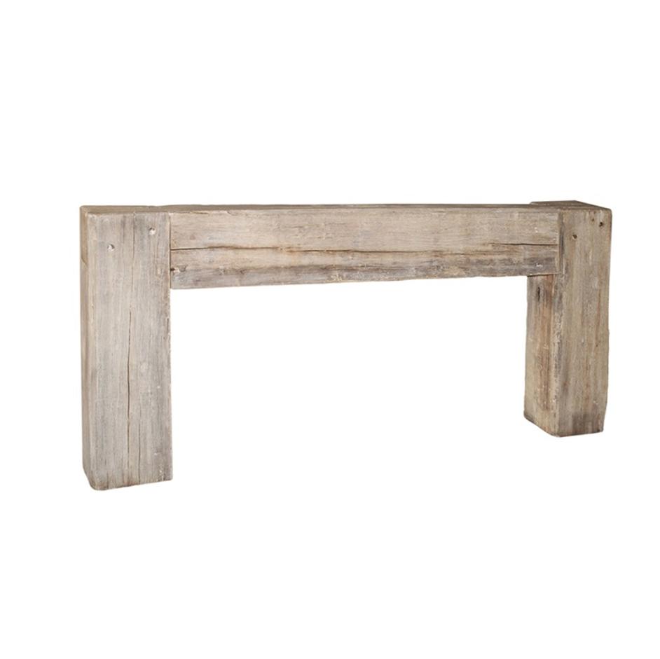 Giza 84 Console Table Bleached by Classic Home
