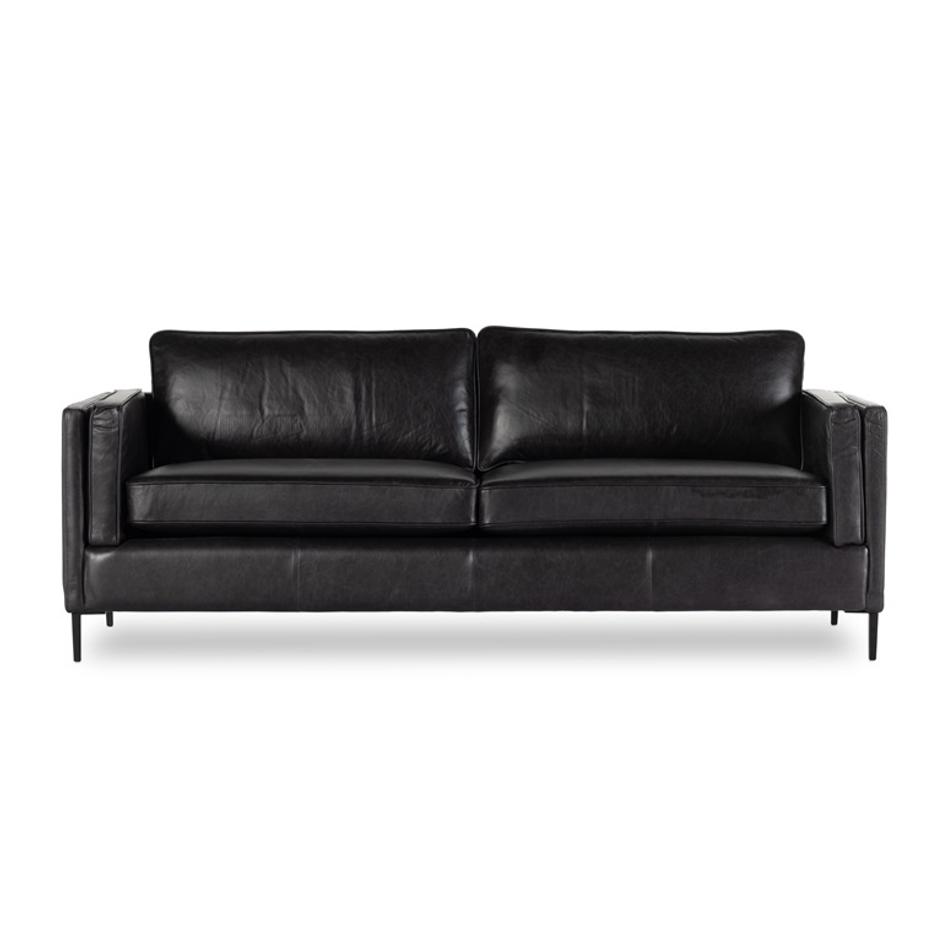 Emery Sofa 84" In Sonoma Black by FOUR HANDS