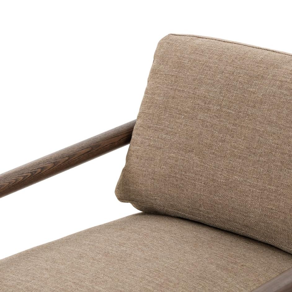 Rowen Chair In Alcala Fawn by FOUR HANDS