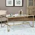 Katina Gold Leaf Coffee Table by Uttermost