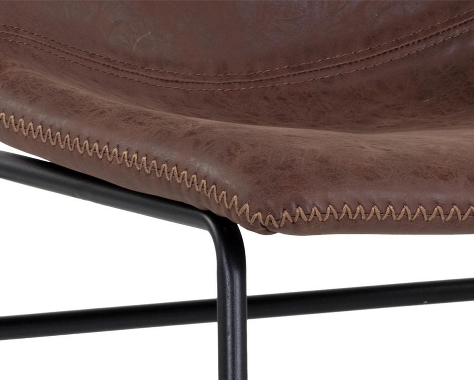 Cal Dining Chair - Antique Brown by Sunpan