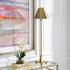 Pilot Brass Buffet Lamp by Uttermost