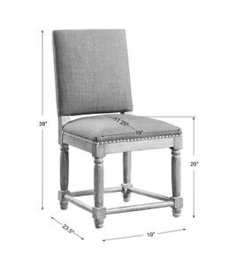 Laurens Gray Accent Chair by Uttermost
