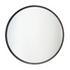 Refined Iron Round Wall Mirror, Black by Jamie Young
