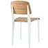 Malta Dining Side Chair In Natural White by Modway Furniture