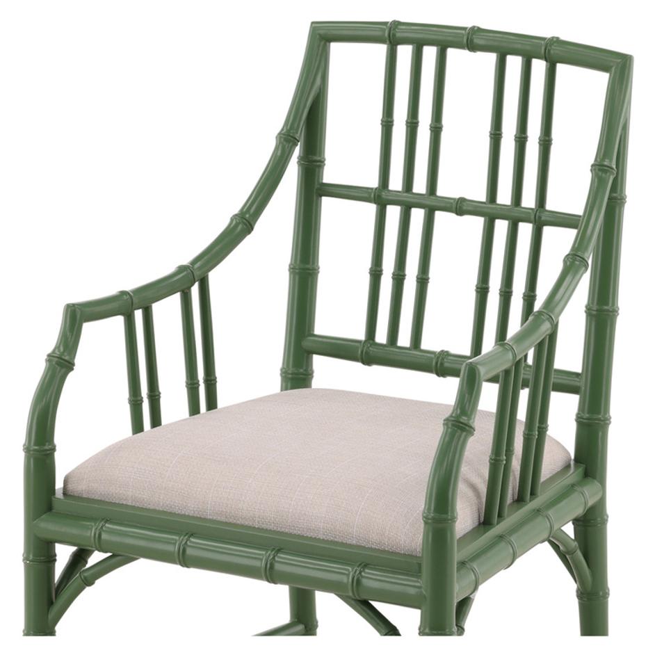 Green Riley Arm Chair by Furniture Classics