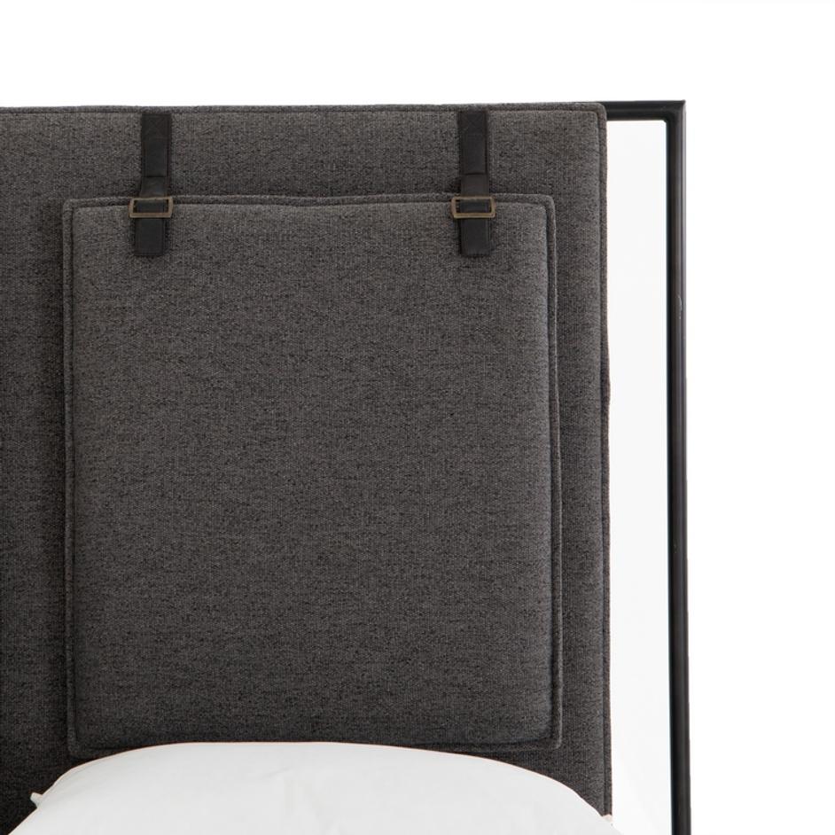 Leigh Bed In San Remo Ash In King by FOUR HANDS