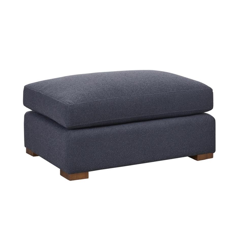 Audrey Upholstered Rectangle Ottoman Rise by Classic Home