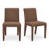 Monte Dining Chair Brown - Set Of Two by Moes Home