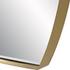 Portal Modern Brass Mirror by Uttermost